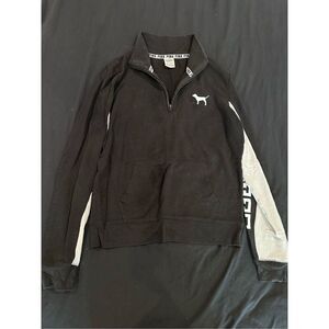 Women’s XS PINK women’s black and white sweater